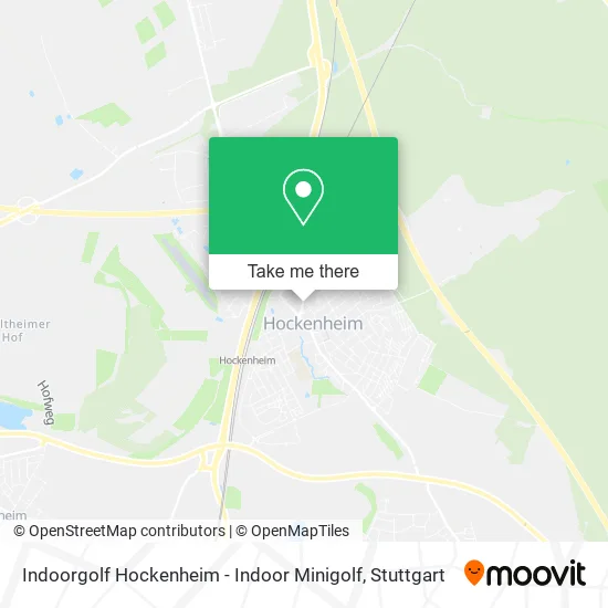 Карта Indoorgolf Hockenheim - Indoor Minigolf