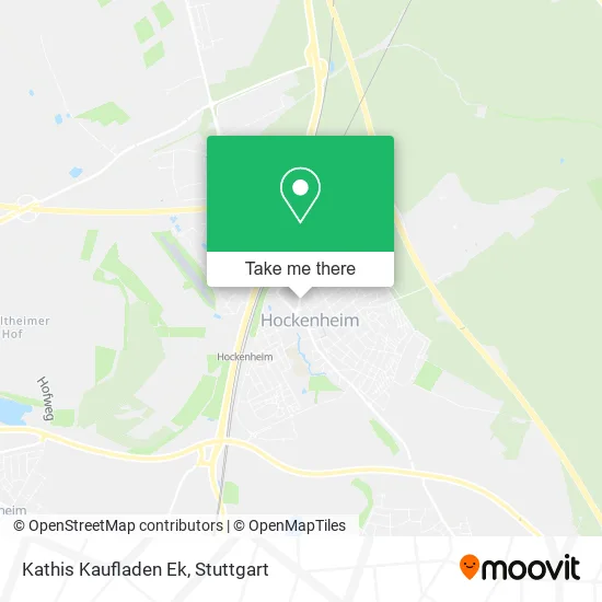 Карта Kathis Kaufladen Ek