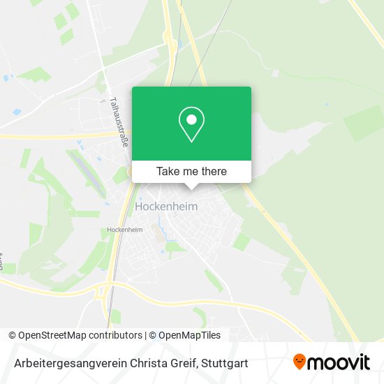 Arbeitergesangverein Christa Greif map