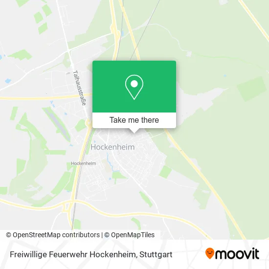 Карта Freiwillige Feuerwehr Hockenheim