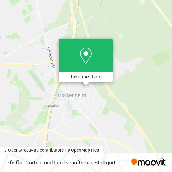 Карта Pfeiffer Garten- und Landschaftsbau