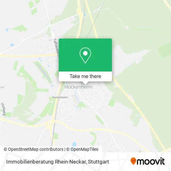 Карта Immobilienberatung Rhein-Neckar