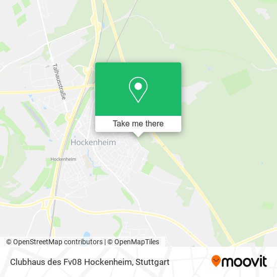 Clubhaus des Fv08 Hockenheim map