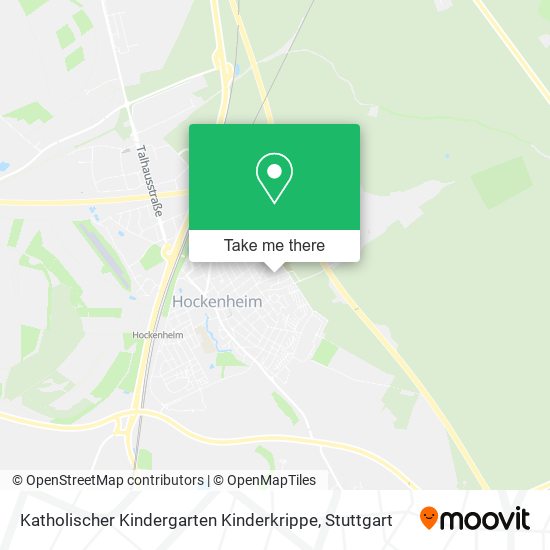 Katholischer Kindergarten Kinderkrippe map