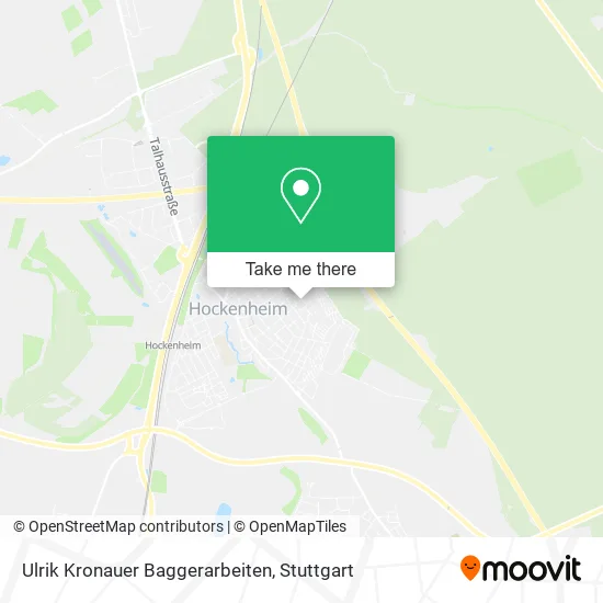 Карта Ulrik Kronauer Baggerarbeiten
