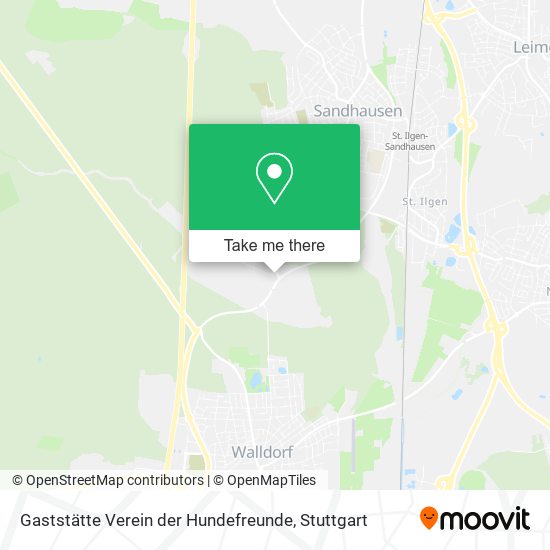 Gaststätte Verein der Hundefreunde map