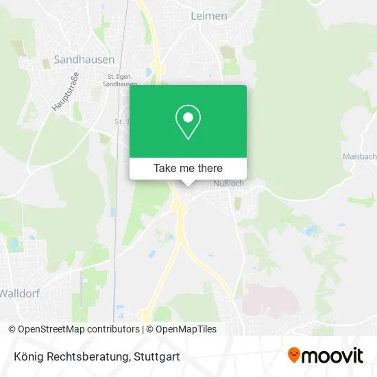 Карта König Rechtsberatung