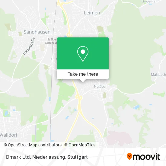 Карта Dmark Ltd. Niederlassung