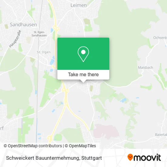 Карта Schweickert Bauuntermehmung