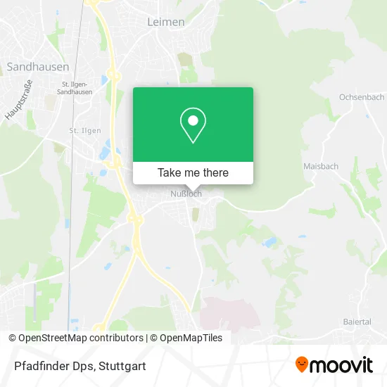 Карта Pfadfinder Dps