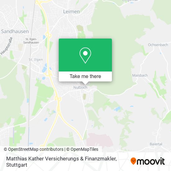 Карта Matthias Kather Versicherungs & Finanzmakler