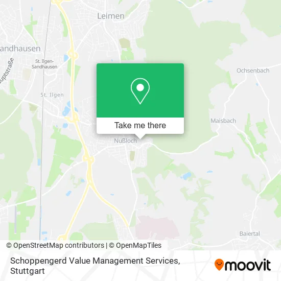 Карта Schoppengerd Value Management Services