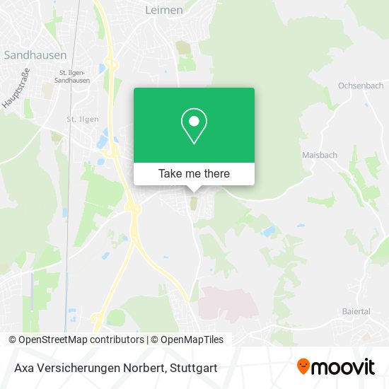 Карта Axa Versicherungen Norbert