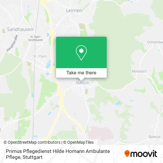 Карта Primus Pflegedienst Hilde Homann Ambulante Pflege