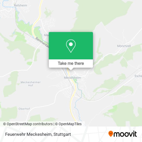 Feuerwehr Meckesheim map