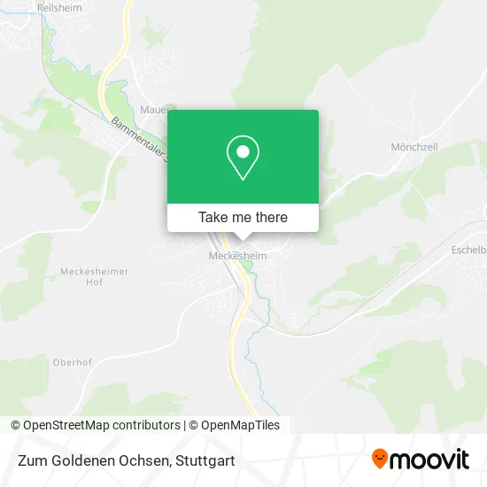 Карта Zum Goldenen Ochsen