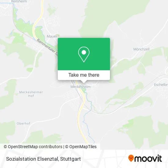 Карта Sozialstation Elsenztal