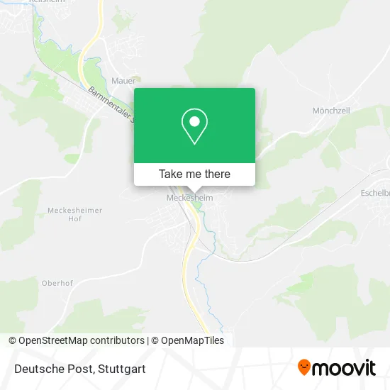 Карта Deutsche Post