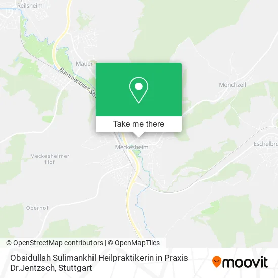 Карта Obaidullah Sulimankhil Heilpraktikerin in Praxis Dr.Jentzsch
