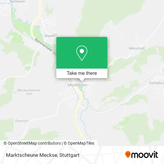 Карта Marktscheune Meckse