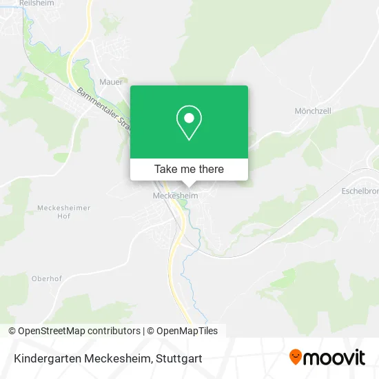 Карта Kindergarten Meckesheim