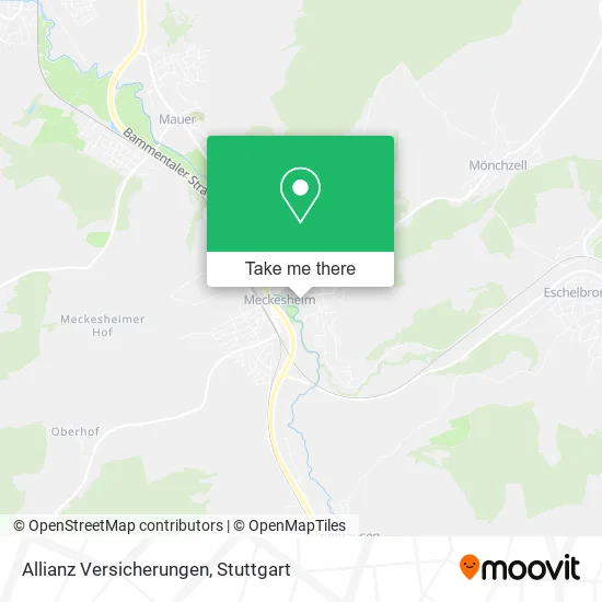 Карта Allianz Versicherungen