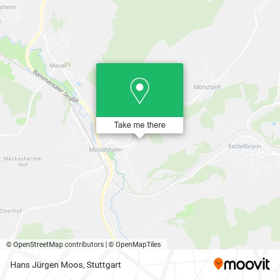 Hans Jürgen Moos map