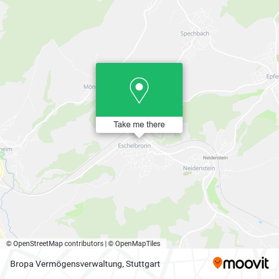 Bropa Vermögensverwaltung map