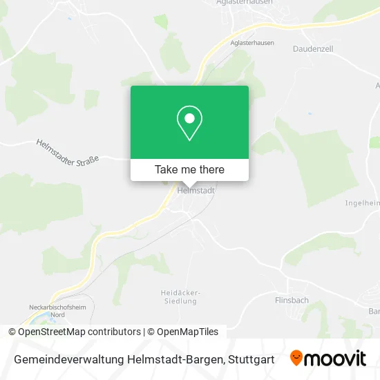 Карта Gemeindeverwaltung Helmstadt-Bargen