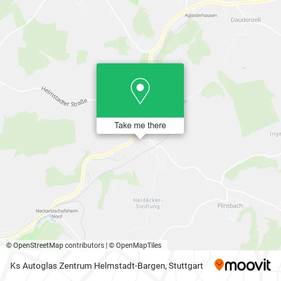 Карта Ks Autoglas Zentrum Helmstadt-Bargen