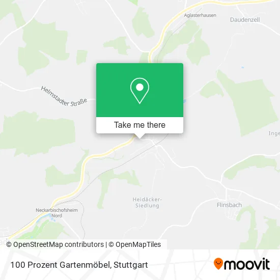 Карта 100 Prozent Gartenmöbel