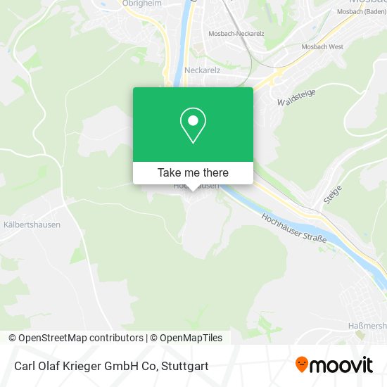 Карта Carl Olaf Krieger GmbH Co