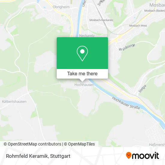 Карта Rohmfeld Keramik