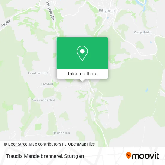 Карта Traudls Mandelbrennerei