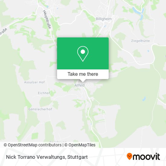 Nick Torrano Verwaltungs map