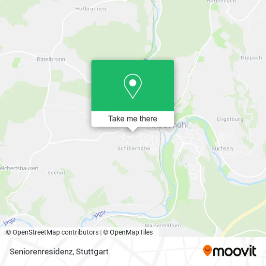 Карта Seniorenresidenz