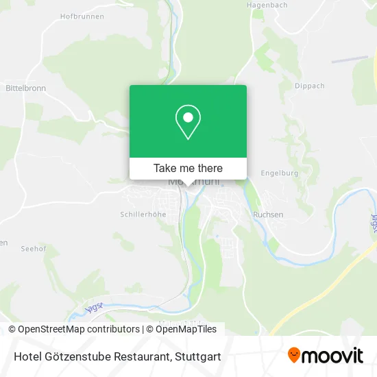 Карта Hotel Götzenstube Restaurant