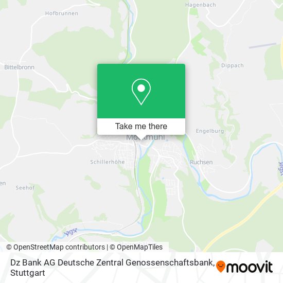 Dz Bank AG Deutsche Zentral Genossenschaftsbank map