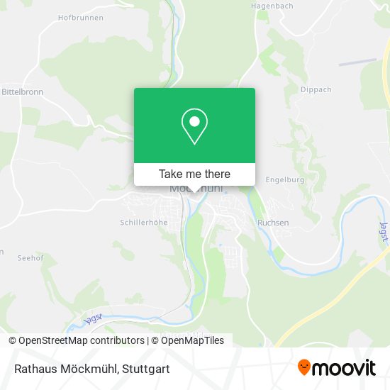 Rathaus Möckmühl map