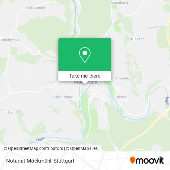 Карта Notariat Möckmühl