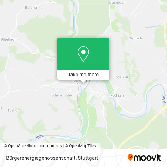 Карта Bürgerenergiegenossenschaft