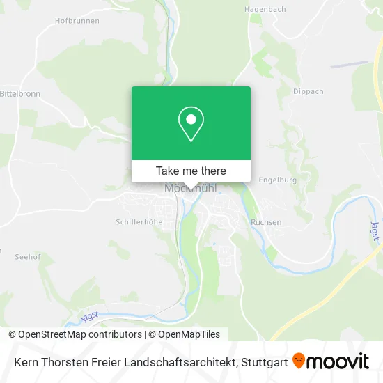 Карта Kern Thorsten Freier Landschaftsarchitekt