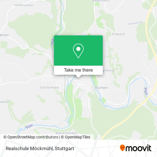 Realschule Möckmühl map
