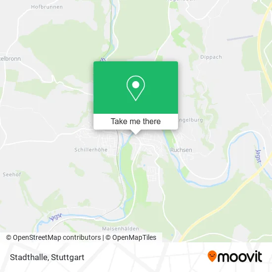 Карта Stadthalle
