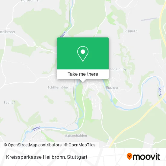 Карта Kreissparkasse Heilbronn