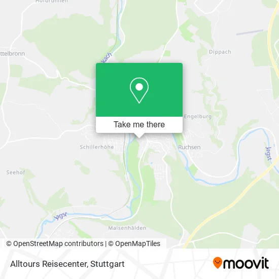 Карта Alltours Reisecenter