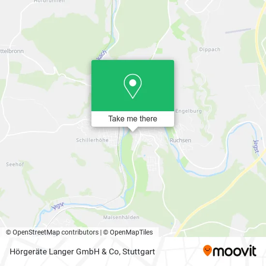 Карта Hörgeräte Langer GmbH & Co