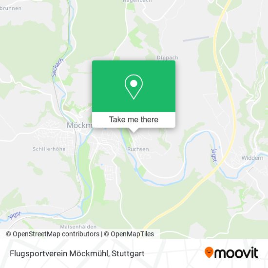 Flugsportverein Möckmühl map