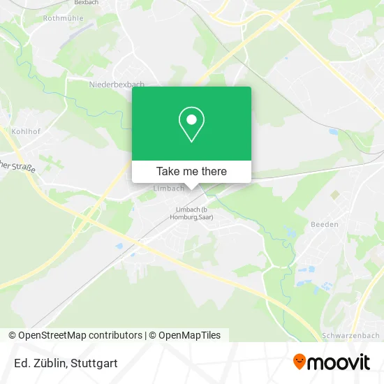 Карта Ed. Züblin