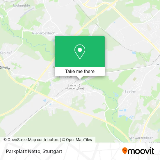 Карта Parkplatz Netto